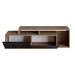 TV szekrény Nexera - Walnut, Black
