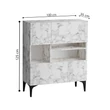 Konzolasztal Krista - Carrara Marble