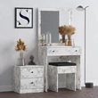 Fésülködő asztal Nice - Carrara Marble