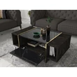 Dohányzóasztal Veyron - Black, Gold