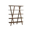 könyvespolc Perla - Walnut