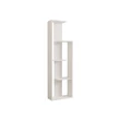 könyvespolc Wand - White