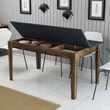 Étkező asztal Milan 513 - Walnut, Anthracite