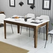 Étkező asztal Milan 514 - Walnut, White