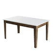Étkező asztal Milan 514 - Walnut, White