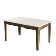 Étkező asztal Milan 517 - Walnut, Cream