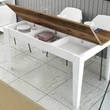 Étkező asztal Milan 520 - Walnut, White