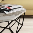 Dohányzóasztal Diamond - White Marble