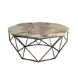 Dohányzóasztal Diamond - White Marble