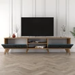 TV szekrény Class - Walnut, Chalcedony