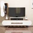 TV szekrény Rose S - Walnut, White