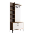Előszobafal Viyana D - Walnut, White