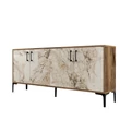 Konzolasztal Kiev - Diós, Fehér Marble