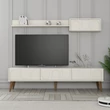 TV szekrény Lyon 2 - Krém, Diós