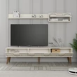 TV szekrény Lyon 2 - Krém, Diós