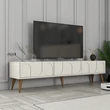 TV szekrény Lyon 44 - Krém, Diós