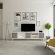 TV szekrény Sinef - White , Anthracite