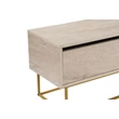 TV szekrény Escape 180 - Arany, Travertine