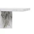 Kis asztal Life - Fehér, Marble