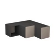 TV szekrény Compact - Anthracite, Light Mocha