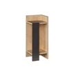 Éjjeliszekrény Elos Right - Oak, Anthracite