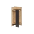 Éjjeliszekrény Elos left - Oak, Anthracite