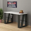Íróasztal Honey - White, Anthracite