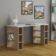 Íróasztal Colmar - White, Oak