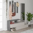 Előszobafal Ramda - Light Mocha, Anthracite