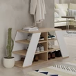 Cipőtároló Pyramid Shoe Bench - Oak, White