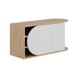 Cipőtároló Nova Shoe Bench - Oak, White