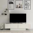 TV szekrény Matera - White, White