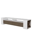 TV szekrény Sosruko - White, Walnut