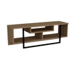 TV szekrény Asal (120) - Walnut, Black