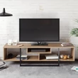 TV szekrény Asal (150) - Walnut, Black