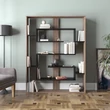 könyvespolc Esteban - Walnut, Black