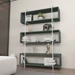 könyvespolc Bruti - Green, White