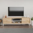 TV szekrény Eslem - Oak, White