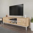 TV szekrény Eslem - Oak, White