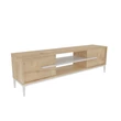 TV szekrény Eslem - Oak, White