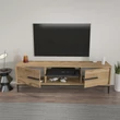 TV szekrény Eslem - Oak, Black