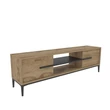 TV szekrény Eslem - Oak, Black
