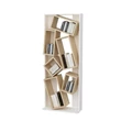 könyvespolc Carmen - White, Oak