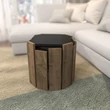 Dohányzóasztal Lori - Anthracite, Walnut
