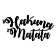 Fém fali dekoráció, Hakuna Matata