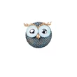 Fém fali dekoráció, Owl 3 - Silver