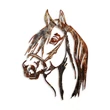 Fém fali dekoráció, Horse - 3