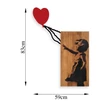 Fa fali dekoráció, Banksy - 15