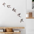Fém fali dekoráció, Birds-2