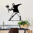 Fém fali dekoráció, Banksy Metal 01